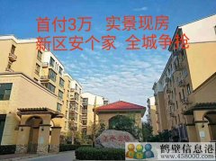 首付3萬，新區(qū)安個家